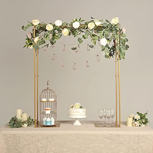 Balsa Circle Gold Adjustable Table Rod Stand