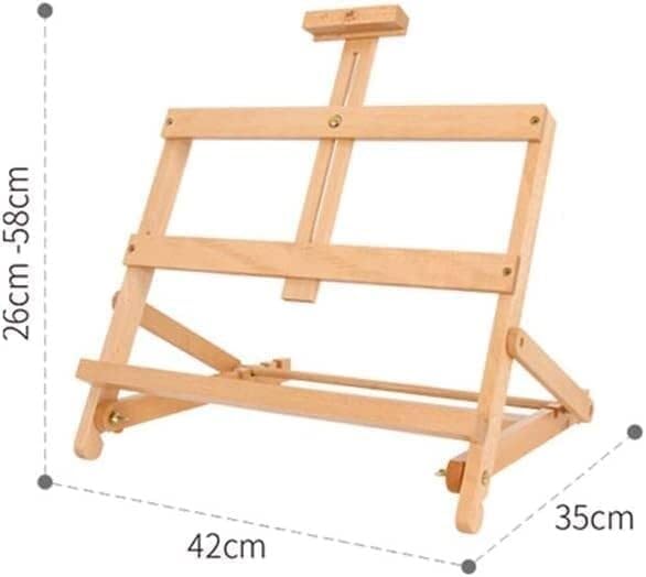 Adjustable Desktop Easel for Kids and Beginners - Yellow