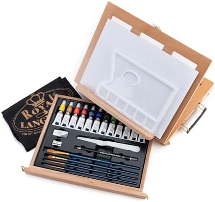 Royal Langnickel Acrylic Easel Art Set Portable