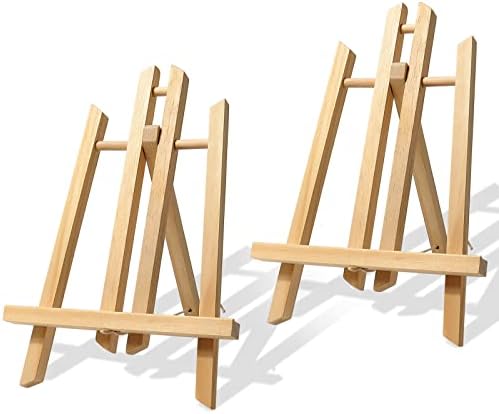 DOMMARE 1075 Inch Wooden Easel Stand 2Pack Portable