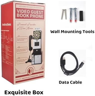 RetroVox Video Audio Guest Book for Weddings and Events 1