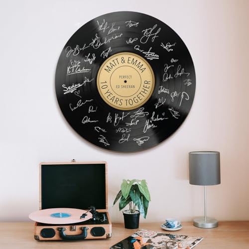 HomeWetBar Personalized Wedding Guestbook Vinyl Alternative
