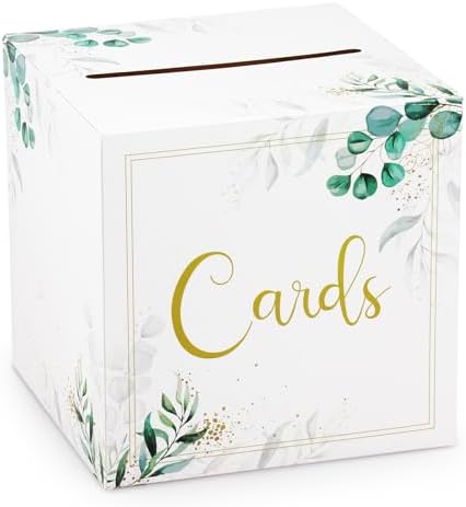 Wedding Card Box for Reception and Party Favors
