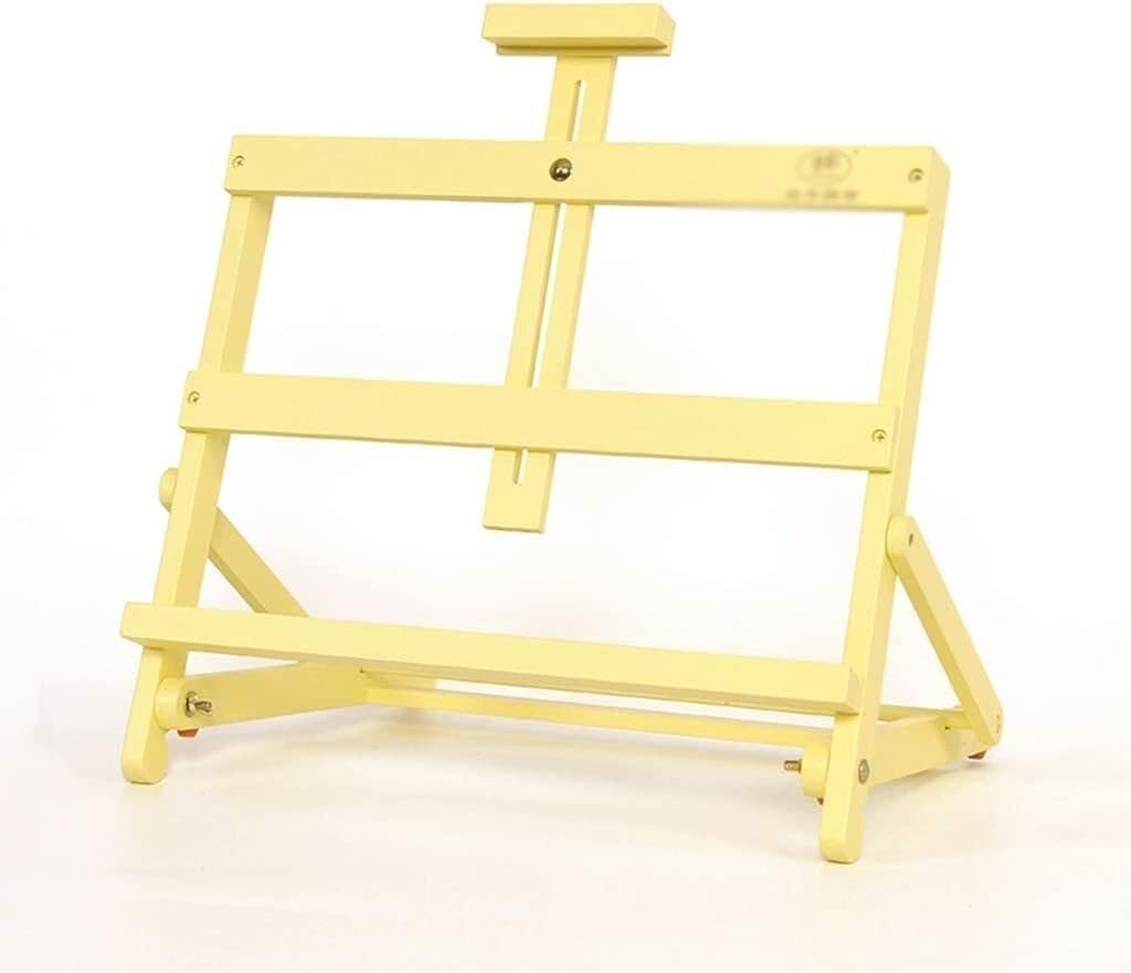 Adjustable Desktop Easel for Kids and Beginners - Yellow