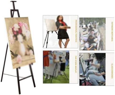 Sturdy Metal Folding Easel Stand Portable 150cm Display Easel