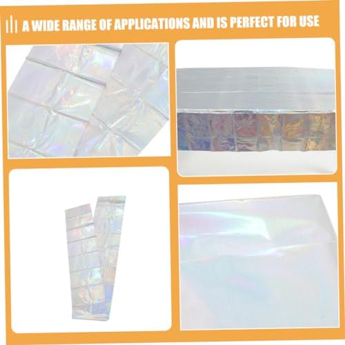 PRETYZOOM 2Pcs Iridescent Tablecloth Set for Birthday Parties