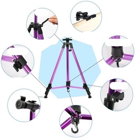 Adjustable Art Easel Stand with Stable Base and Portable Design
