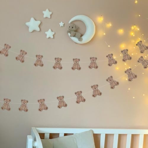 Bear Hanging Paper Garland 3 Strings X 82ft