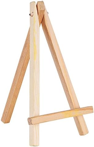 eBoot 24 Pack Mini Wood Display Easel 625 Inch