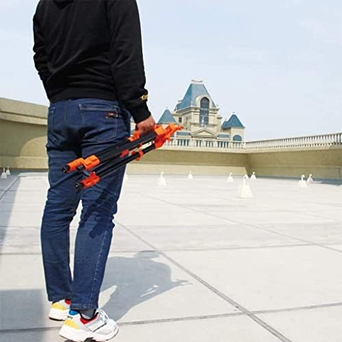 Adjustable Easel for Art and Painting 175cm Black and Orange