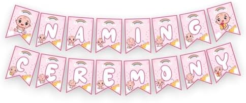 Lovenspire Baby Naming Ceremony Banner Decor