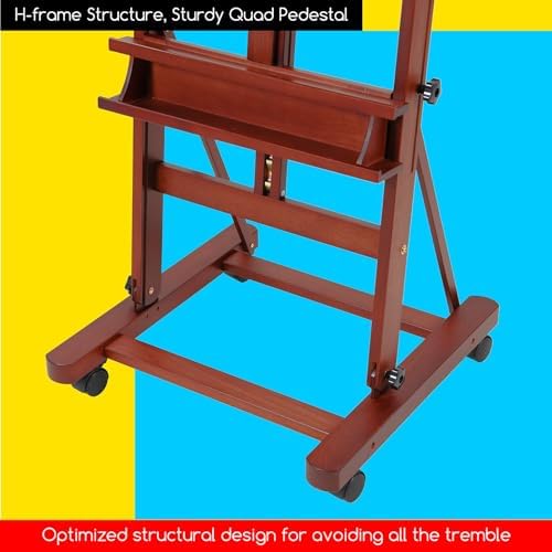 MEEDEN Adjustable H Frame Easel Stand for Art