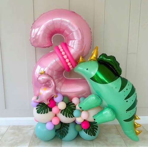 Pastel Pink 10 Balloon Number 40 Inch Decor