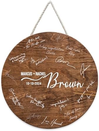 La Boda Personalized Wooden Wedding Sign 8-18 Inches