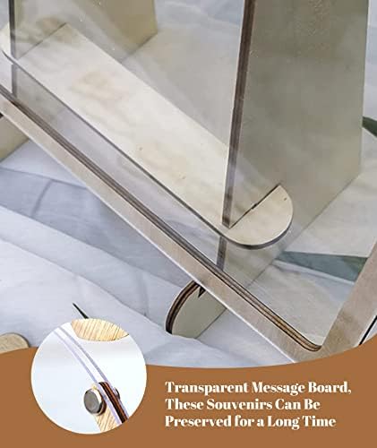 Heart Wedding Guest Book Alternative with Stand
