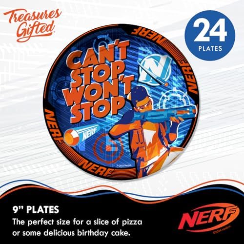 Treasures Gifted Nerf Birthday Party Pack for 24 Guests