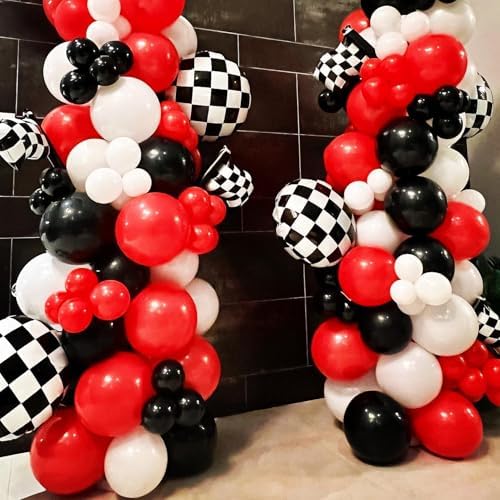 Racing Car Balloon Halloween Decor Set