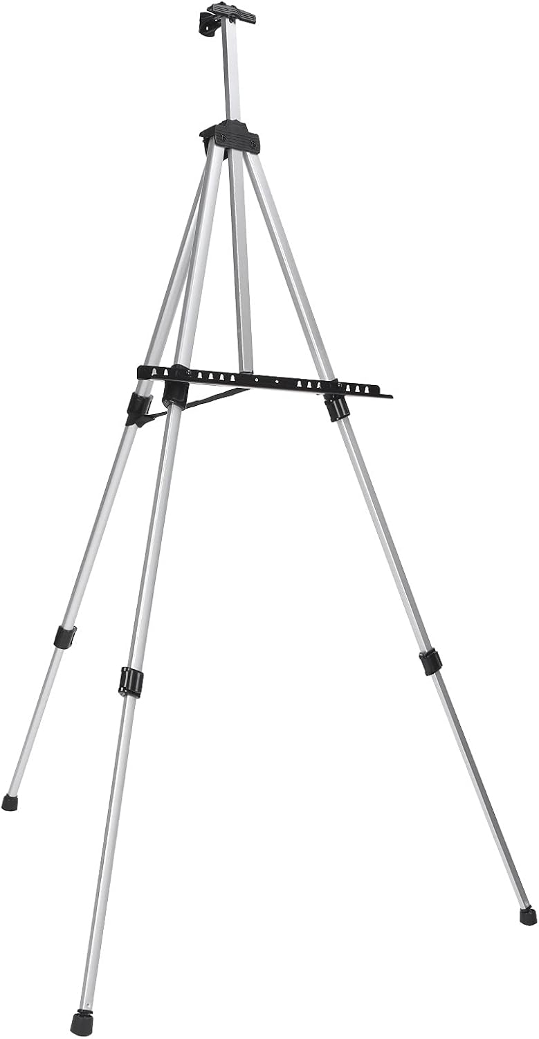 Portable Adjustable Aluminum Easel for Artists and Students