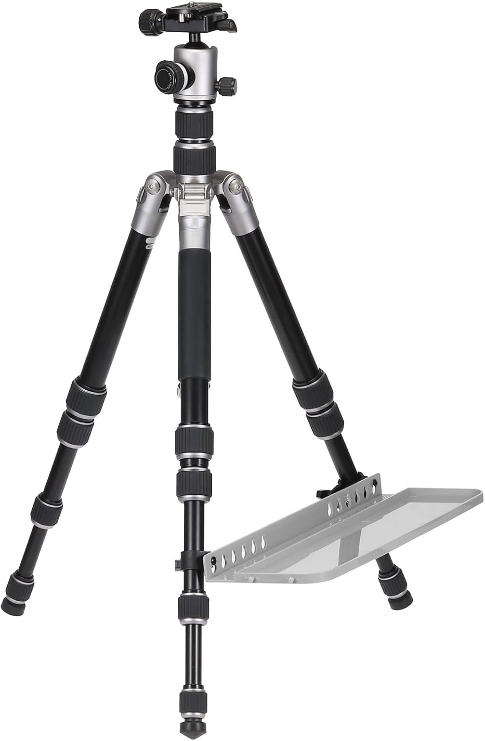 Patikil 34x12cm Detachable Easel Tray Attachment Silver