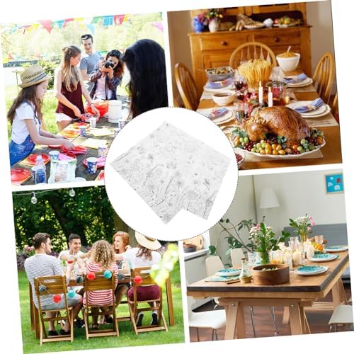Uonlytech Flower Fairy Birthday Table Cover for Kids Parties