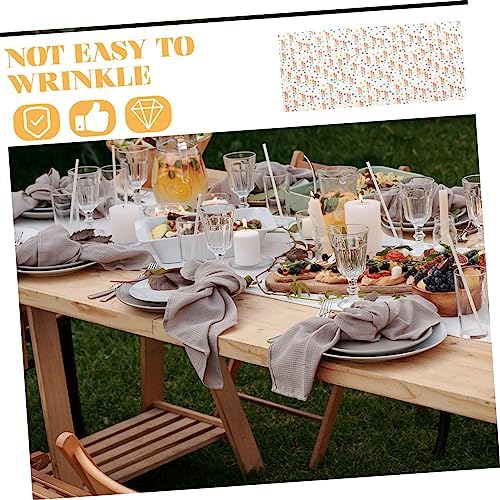 Garneck Birthday Tablecloth Cartoon Design for Boys and Girls