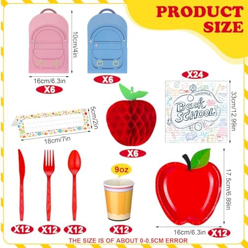 Widecook 198 Pcs Back to School Decor Kit