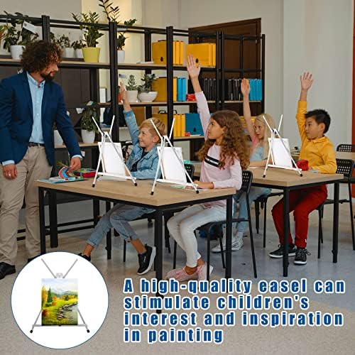 Xinnun 24 Pack Adjustable Aluminum Easels Stand 1