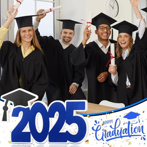 2025 Graduation Guest Book Sign Wood Board Party Decor