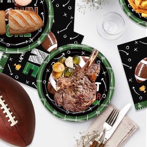 Football Themed 1st Birthday Party Supplies 40Pcs