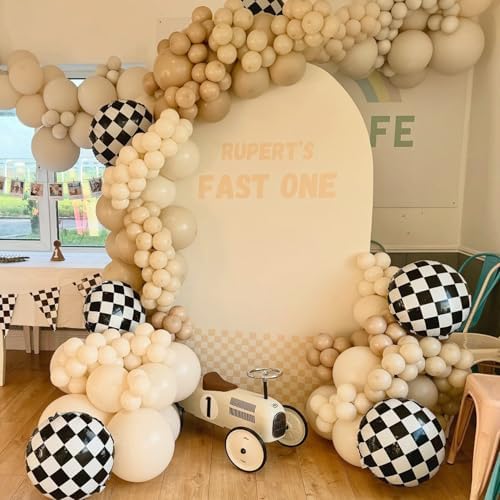 Racing Car Balloon Halloween Decor Set