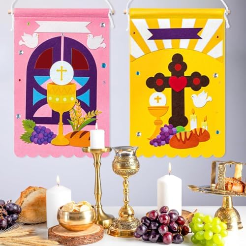 First Communion Banner Kit DIY Craft Supplies
