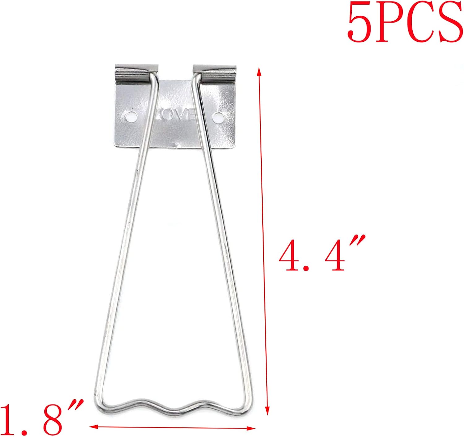MY MIRONEY 5-Pack Adhesive Easel Stands for Art and Photo Displays