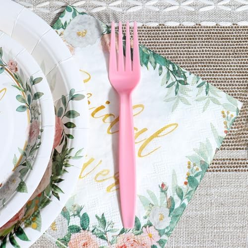 Qifu Bridal Shower Tableware Set for 24 Guests