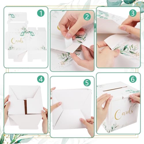 Wedding Card Box for Reception and Party Favors