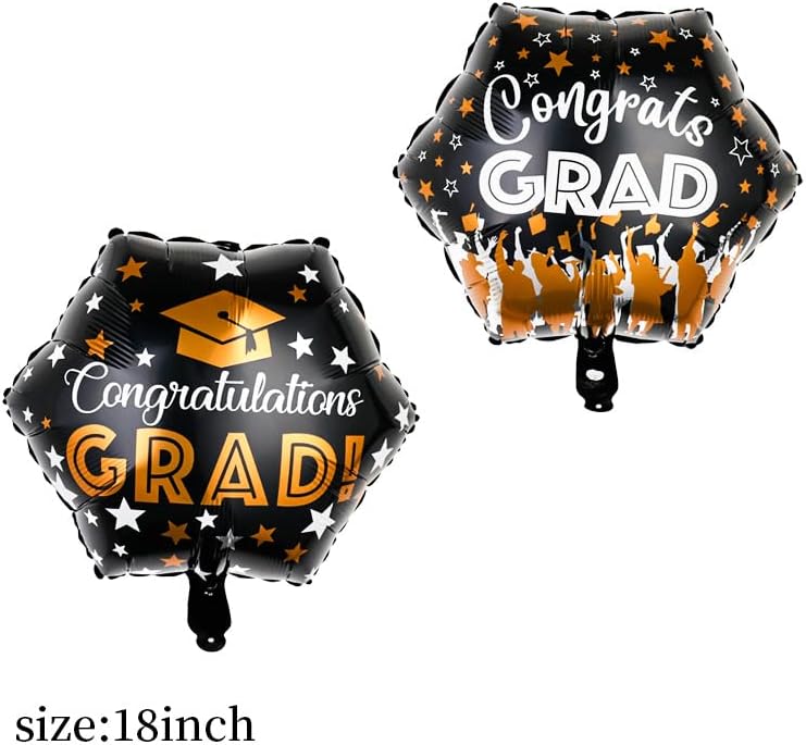 16Pcs 18 Inch Graduation Balloons for Celebration Party