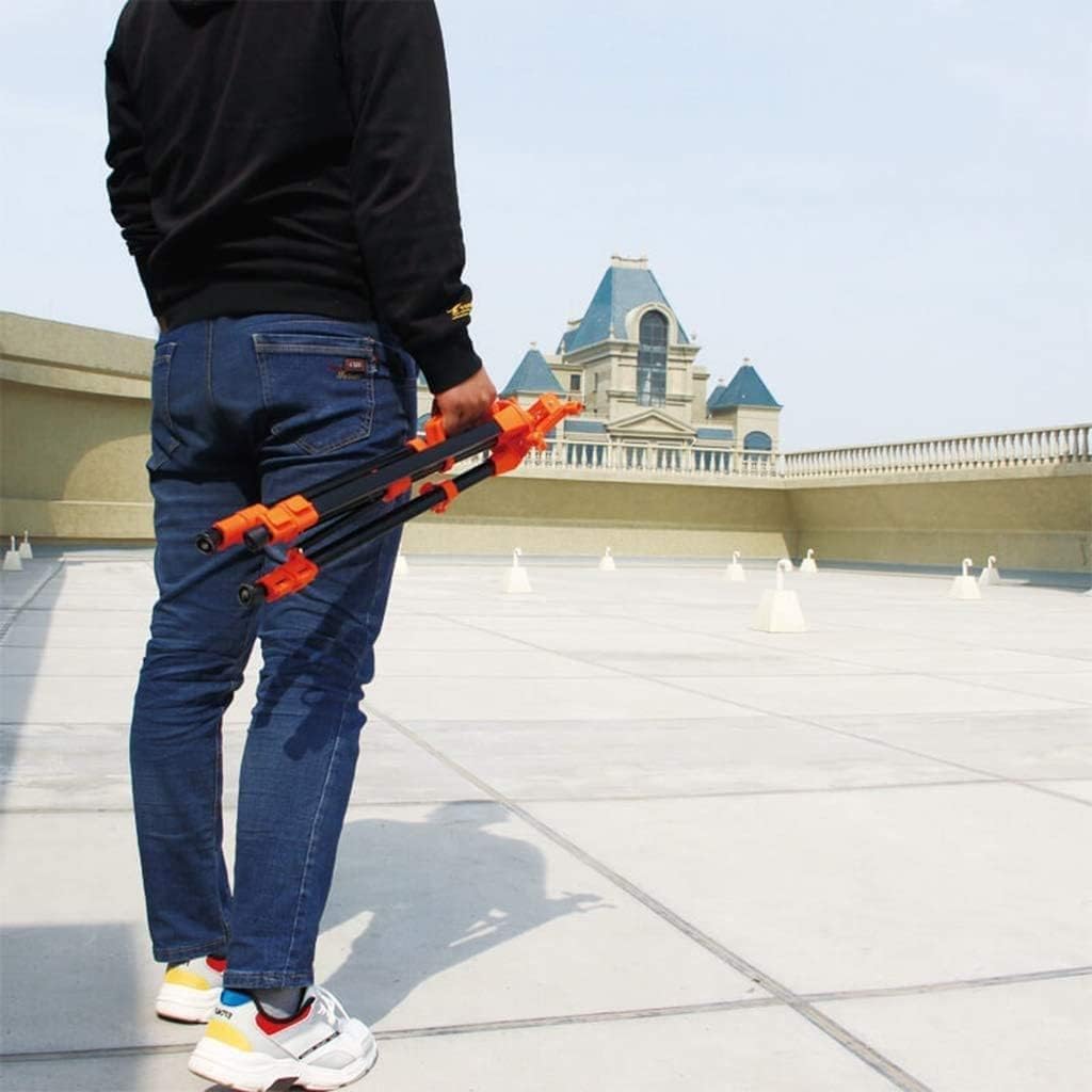 Adjustable Easel for Art and Painting 175cm Black and Orange