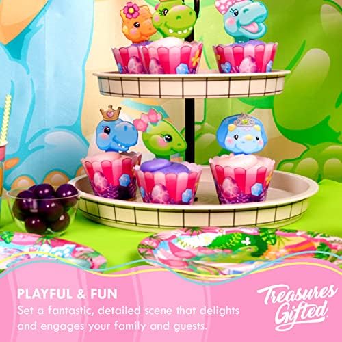 Treasures Gifted Dinosaur Party Decor Set for 24 Guests