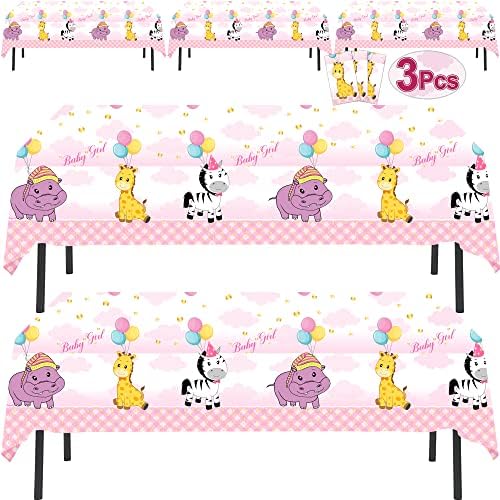 AnapoliZ Baby Girl Tablecloth Set 3 Pcs 54x102