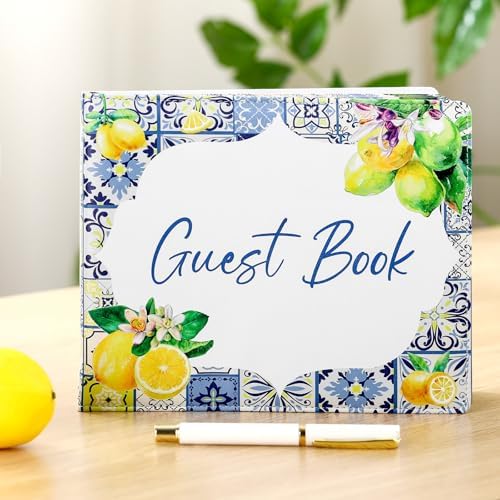 Panelee Wedding Guest Book with Pen Set