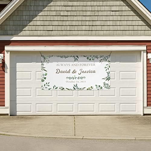 Always Forever Custom Wedding Banner 47x12