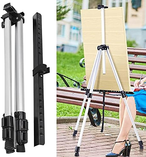 Portable Easel Metal Bracket with 5 Scraper