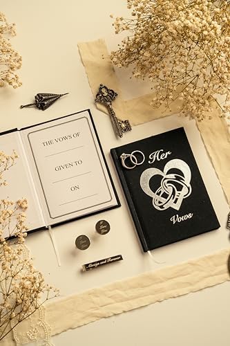 Impress Vow Books His and Hers Wedding Linen