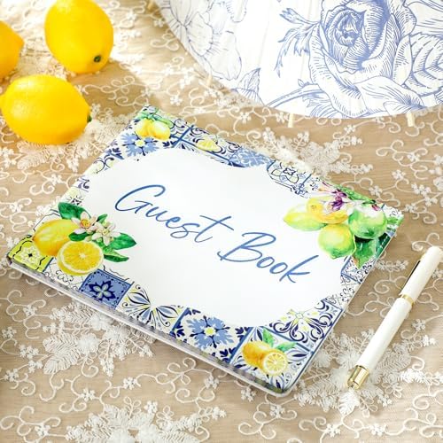 Panelee Wedding Guest Book with Pen Set