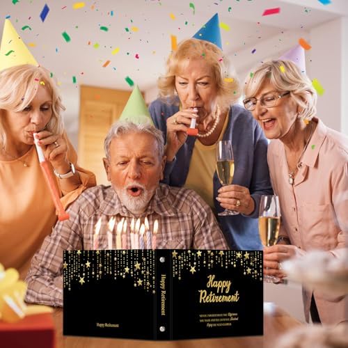 Retirement Guest Book with Signature Pen Set
