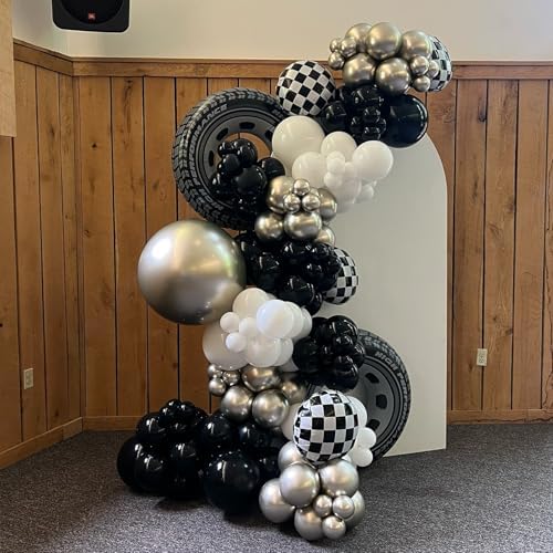 Racing Car Balloon Halloween Decor Set