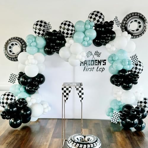 Racing Car Balloon Halloween Decor Set