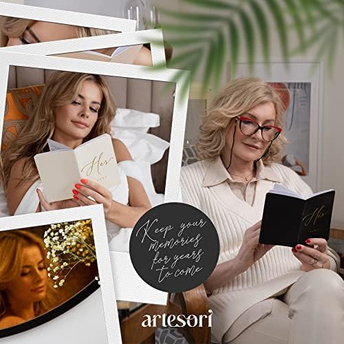 ARTESORI Premium Wedding Vow Book His and Hers