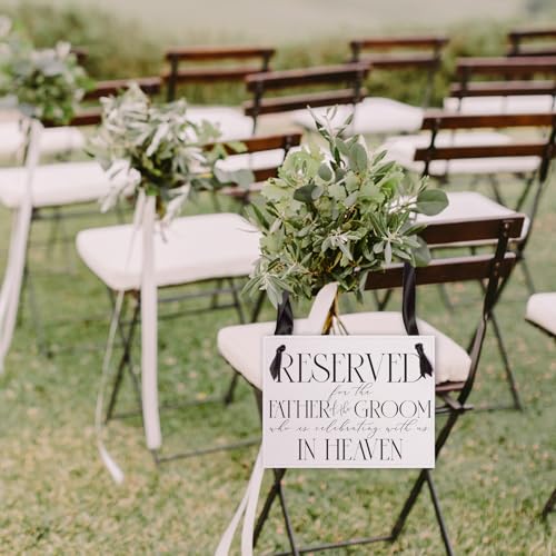 Wedding Memorial Sign for Grooms Dad