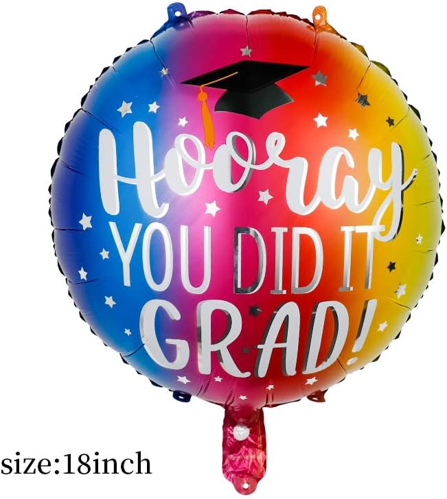 16Pcs 18 Inch Graduation Balloons for Celebration Party