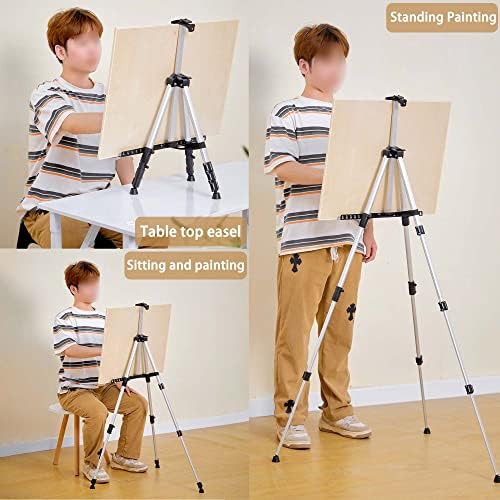 Adjustable Metal Easel Stand for Painting and Art